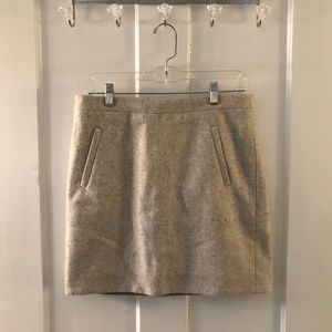 J Crew wool pencil skirt